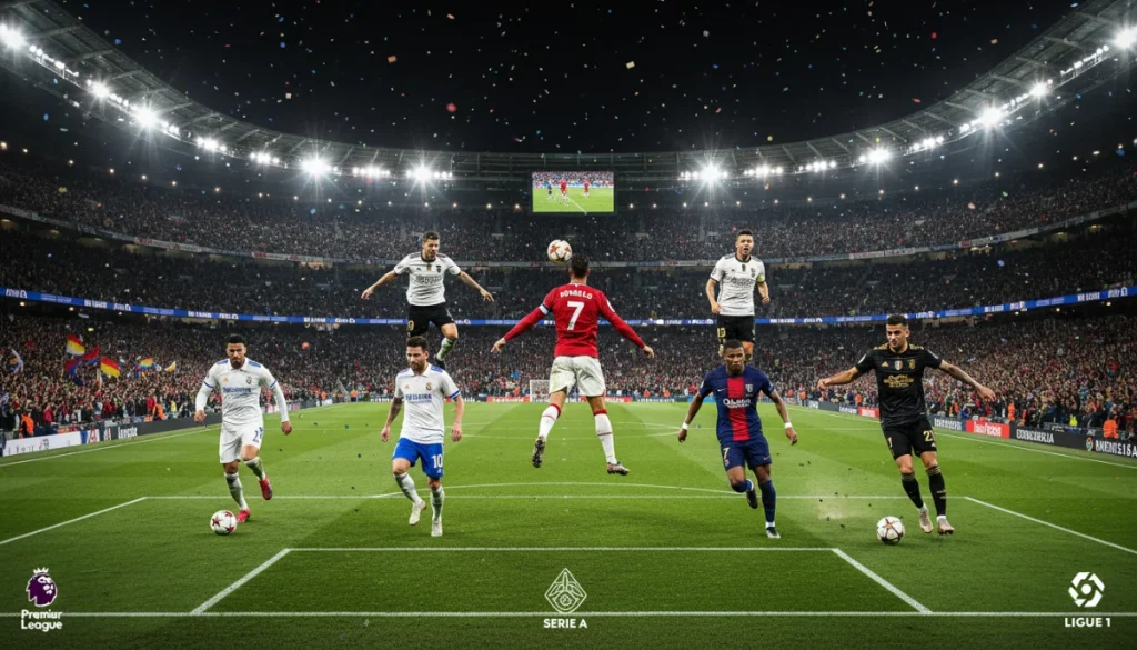 Avrupa 5 Büyük Ligde Haftalık Futbol Heyecanı ve Liderler
