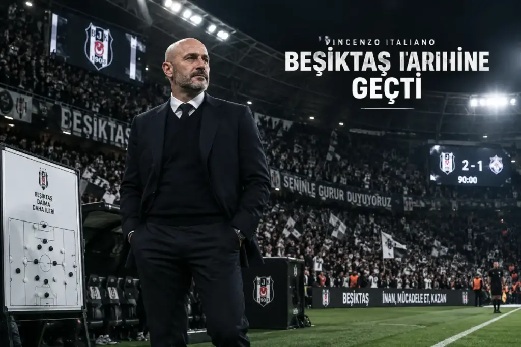 Vincenzo Italiano Beşiktaş’ta İstatistikleri Altüst Etti